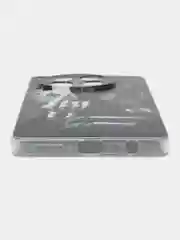 Оливковый чехол на Tecno Camon 30 4G / Текно Камон 30 4G прозрачный, с рисунком, защита камеры