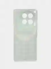 Угольный чехол на Tecno Camon 30 4G / Текно Камон 30 4G прозрачный, с рисунком, защита камеры