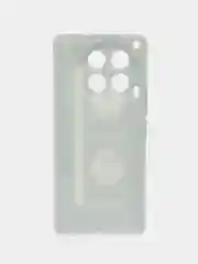 Хром чехол на Tecno Camon 30 4G / Текно Камон 30 4G прозрачный, с рисунком, защита камеры