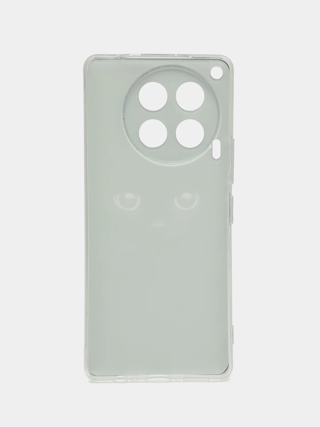 Шоколадный чехол на Tecno Camon 30 4G / Текно Камон 30 4G прозрачный, с рисунком, защита камеры