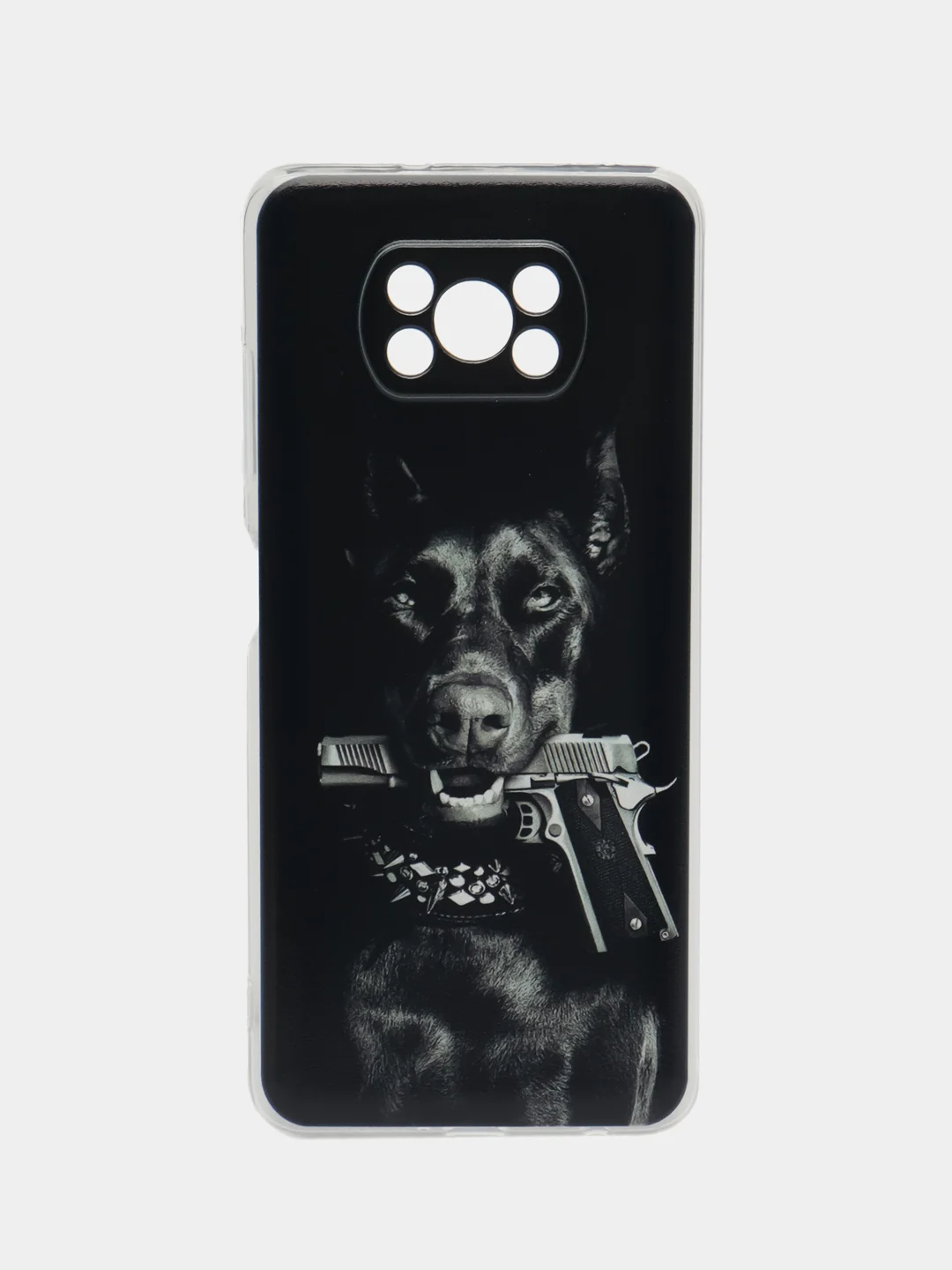 Серый металлик чехол на Xiaomi Poco X3/Poco X3 Pro / Сяоми Поко X3/Поко Х3 Про прозрачный, защита камеры