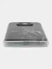 Серый металлик чехол на Xiaomi Poco X3/Poco X3 Pro / Сяоми Поко X3/Поко Х3 Про прозрачный, защита камеры