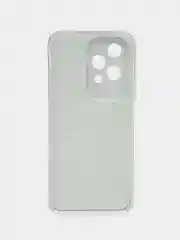 Серый металлик чехол на Honor 200 Lite / Хонор 200 Лайт прозрачный, с рисунком, защита камеры