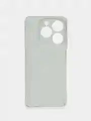 Черный чехол на Realme C61 4G (Global) / Realme C61 4G прозрачный, с принтом, защита камеры