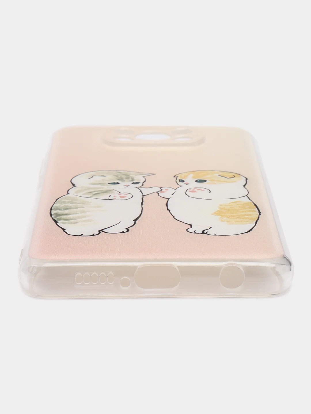 Бежевый меланж чехол на Xiaomi Poco X3/Poco X3 Pro / Сяоми Поко X3/Поко Х3 Про прозрачный, защита камеры