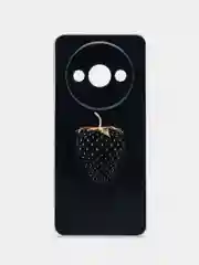 Разноцветный чехол на Redmi A3/Poco C61 / Редми А3/Поко С61 прозрачный, с рисунком, защита камеры