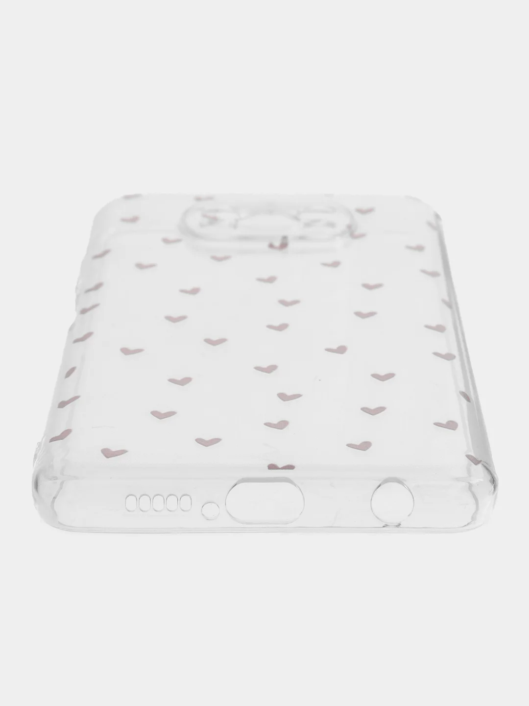 Розовый чехол на Xiaomi Poco X3/Poco X3 Pro / Сяоми Поко X3/Поко Х3 Про прозрачный, защита камеры