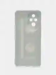 Хром силиконовый чехол на Honor 200 / Хонор 200 прозрачный, с принтом, защита камеры