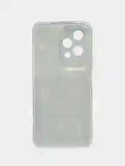 Серый чехол на Honor 200 Lite / Хонор 200 Лайт прозрачный, с рисунком, защита камеры