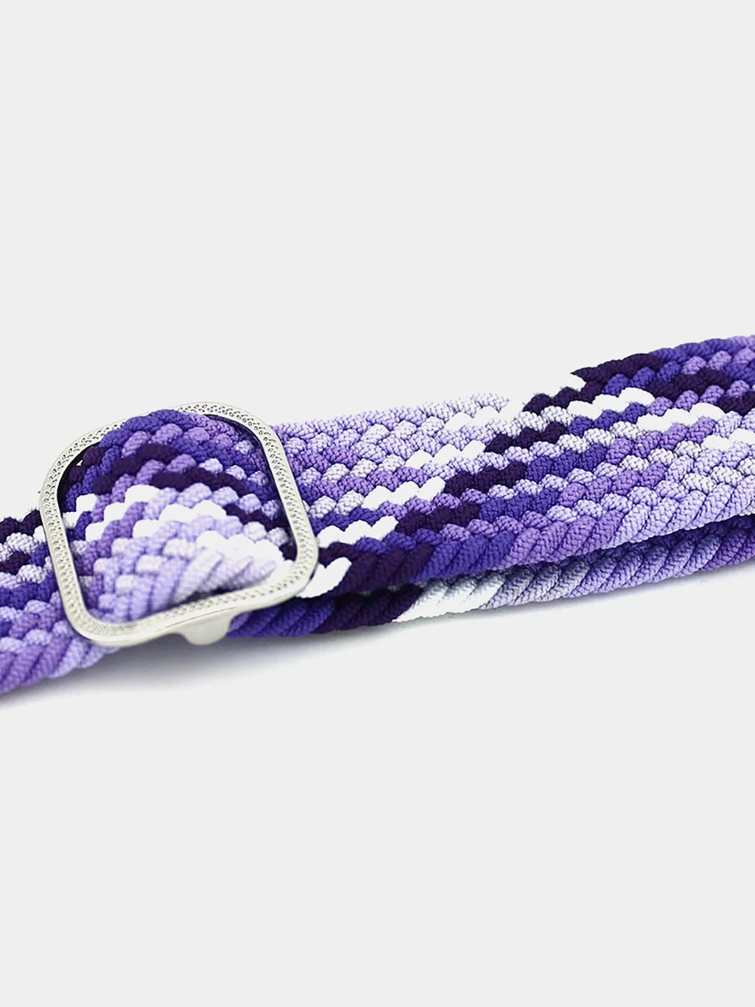 Аметистовый плетеный нейлоновый ремешок для Xiaomi Amazfit Bip, Samsung Gear, Huawei Watch, 20 / 22 мм