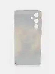 Индиго чехол на Samsung Galaxy A55 5G / Самсунг Галакси А55 5G прозрачный, с рисунком