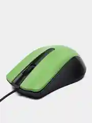 Зеленый мышь оптическая Perfeo "RAINBOW", 3 кнопки, USB
