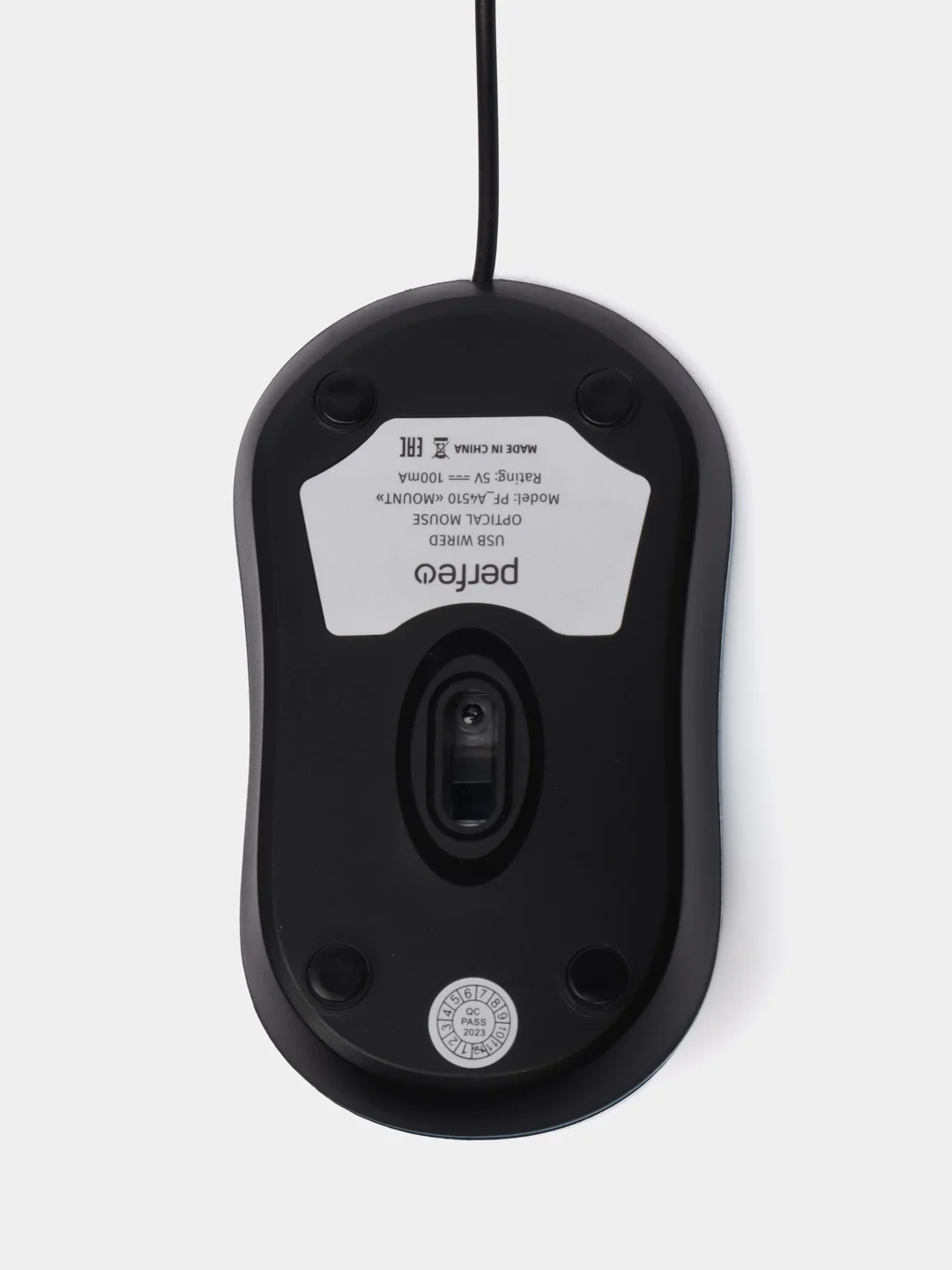 Голубой perfeo мышь оптическая "MOUNT", 4 кн, DPI 800-1600, USB, чёрно-голубой / чёрно-жёлтый