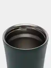 Тёмно-зелёный термокружка для напитков PERFEO с крышкой-поилкой (PFD0203)