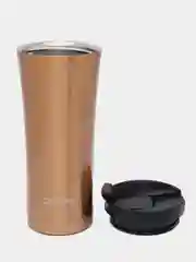 Золотой термокружка для напитков PERFEO с крышкой-поилкой (PFD0203)