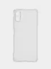 Прозрачный чехол для Samsung Galaxy A06 (Самсунг Галакси А06), прозрачный, черный