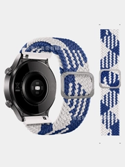 Плетеный нейлоновый ремешок для Xiaomi Amazfit Bip, Samsung Gear, Huawei Watch, 20 / 22 мм