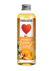 Массажное масло Маскулан Masculan, тонизирующее с цитрусовым ароматом, 200 мл