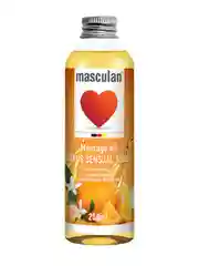 Массажное масло Маскулан Masculan, тонизирующее с цитрусовым ароматом, 200 мл
