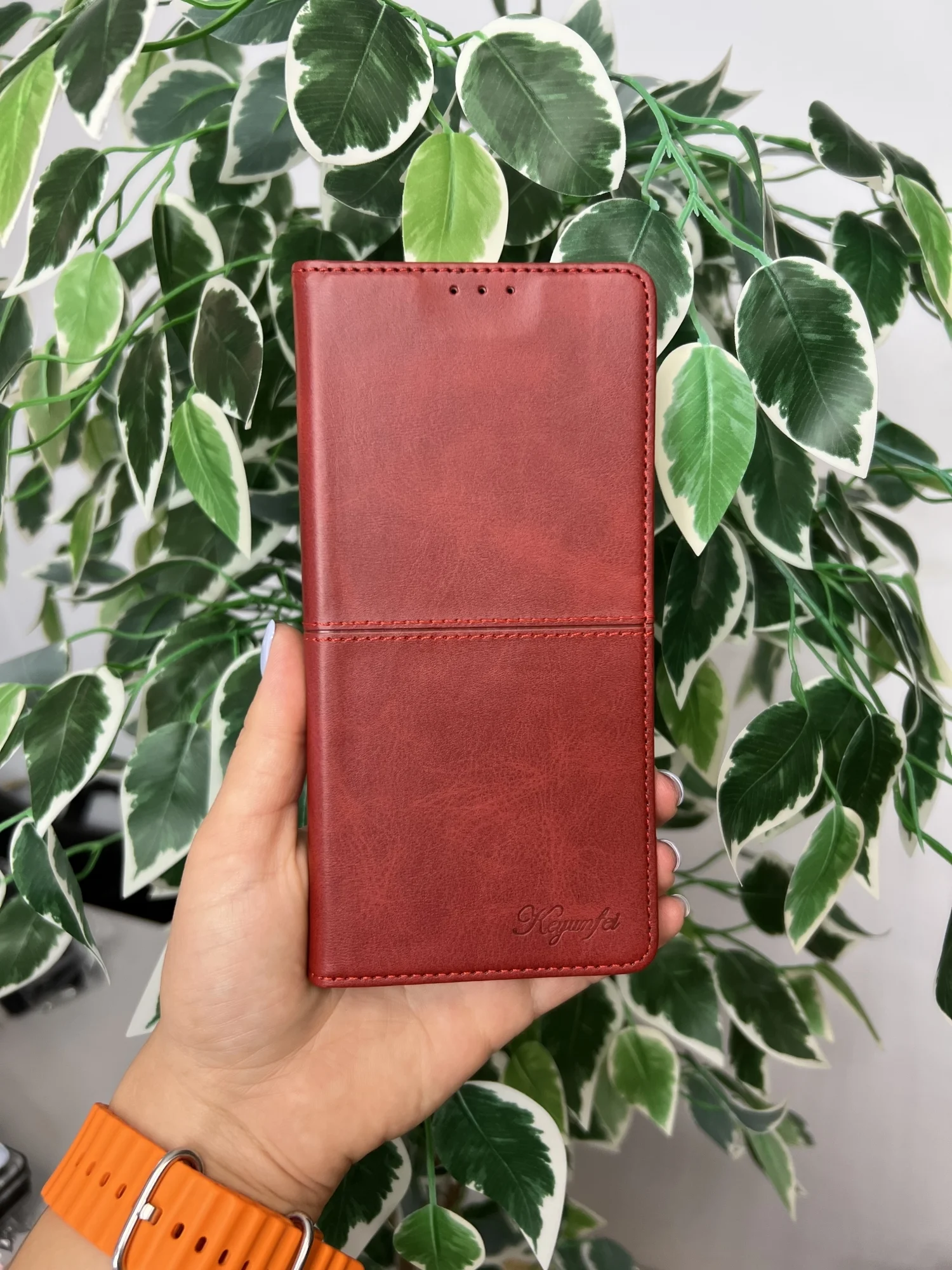 Красный чехол книжка elitcase для Samsung A35 5G / Самсунг А35 5G