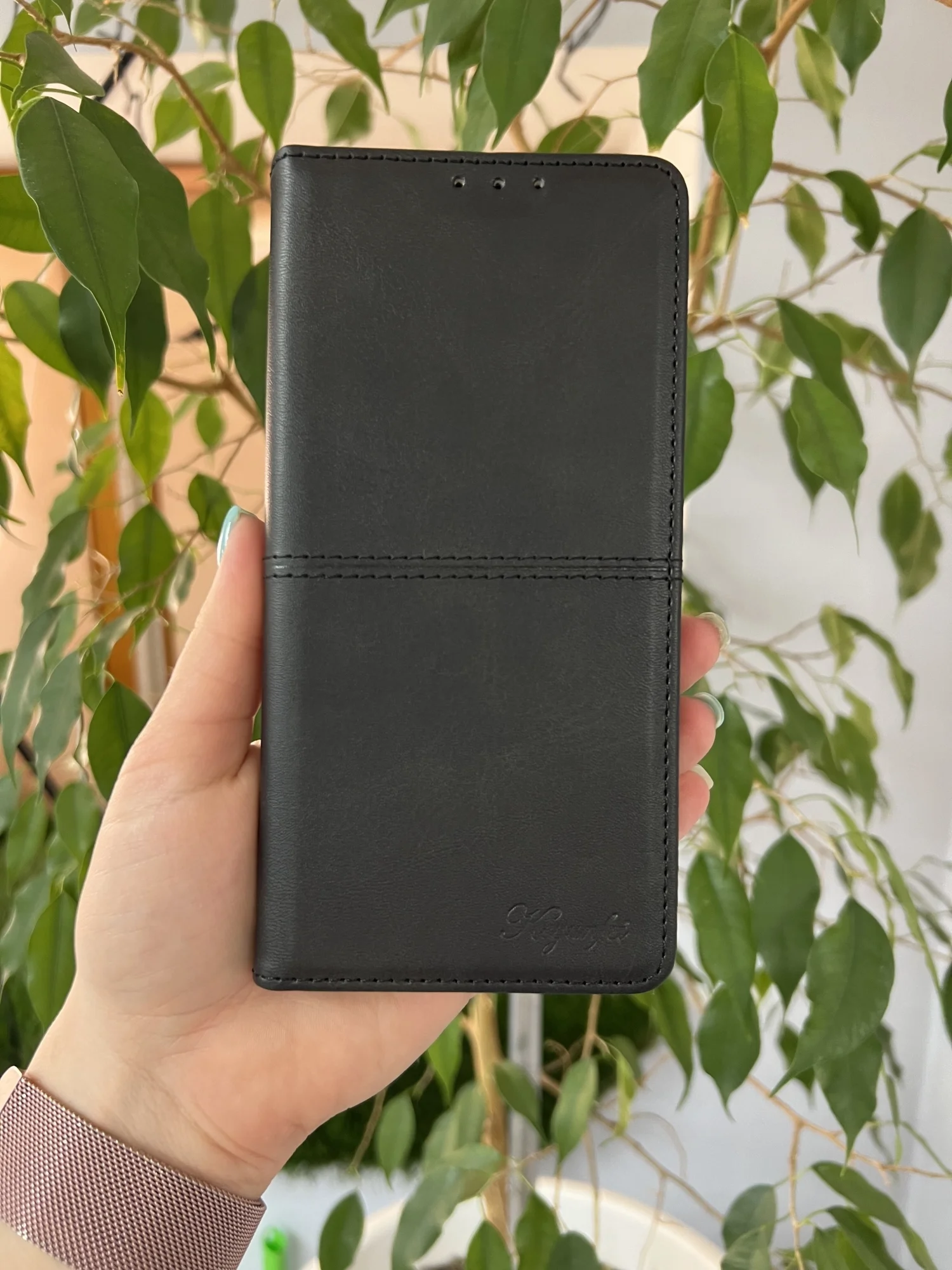 Черный чехол книжка elitcase для Samsung A35 5G / Самсунг А35 5G