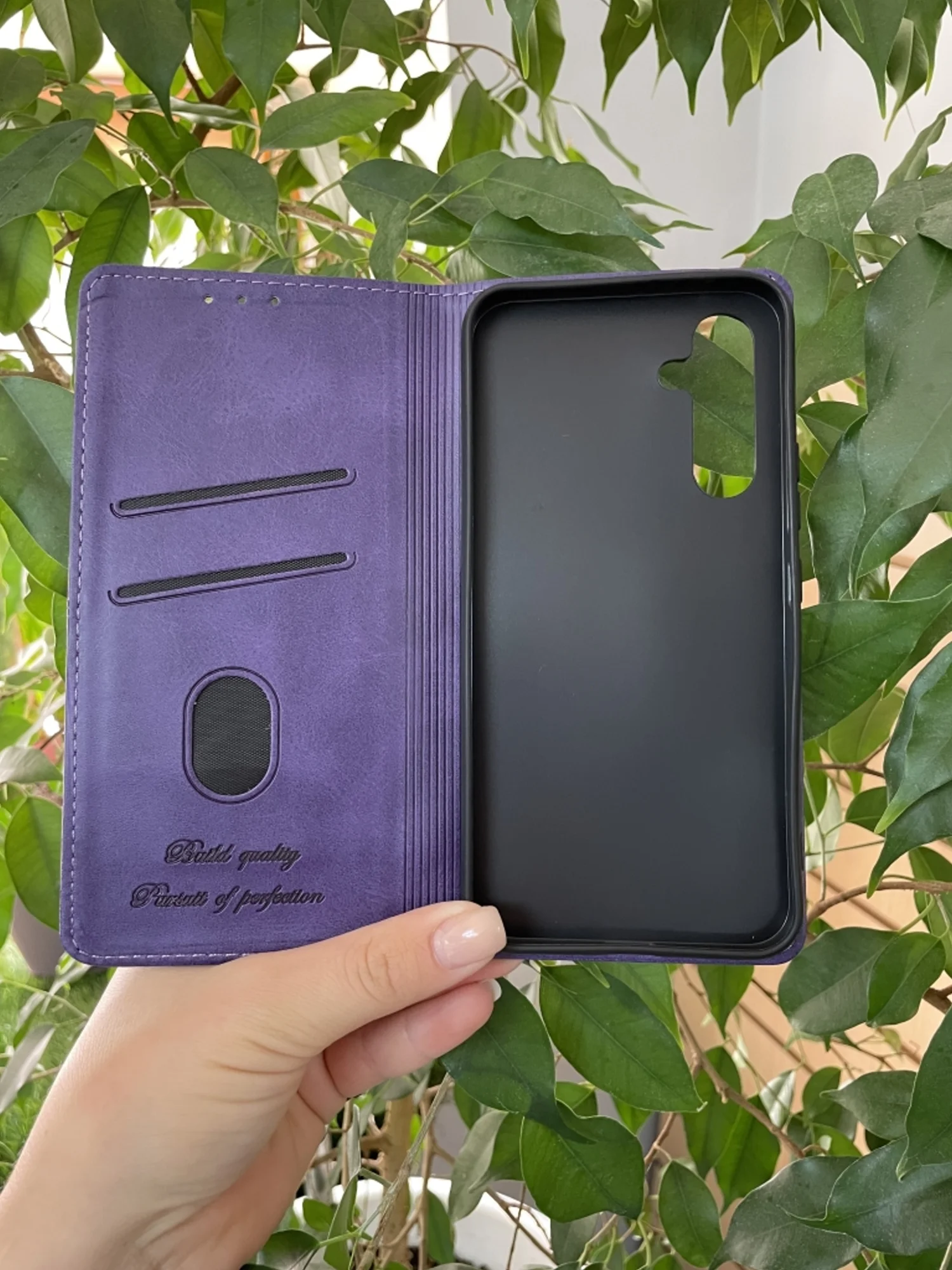 Фиолетовый чехол книжка elitcase для Samsung A34 5G / Самсунг А34 5G