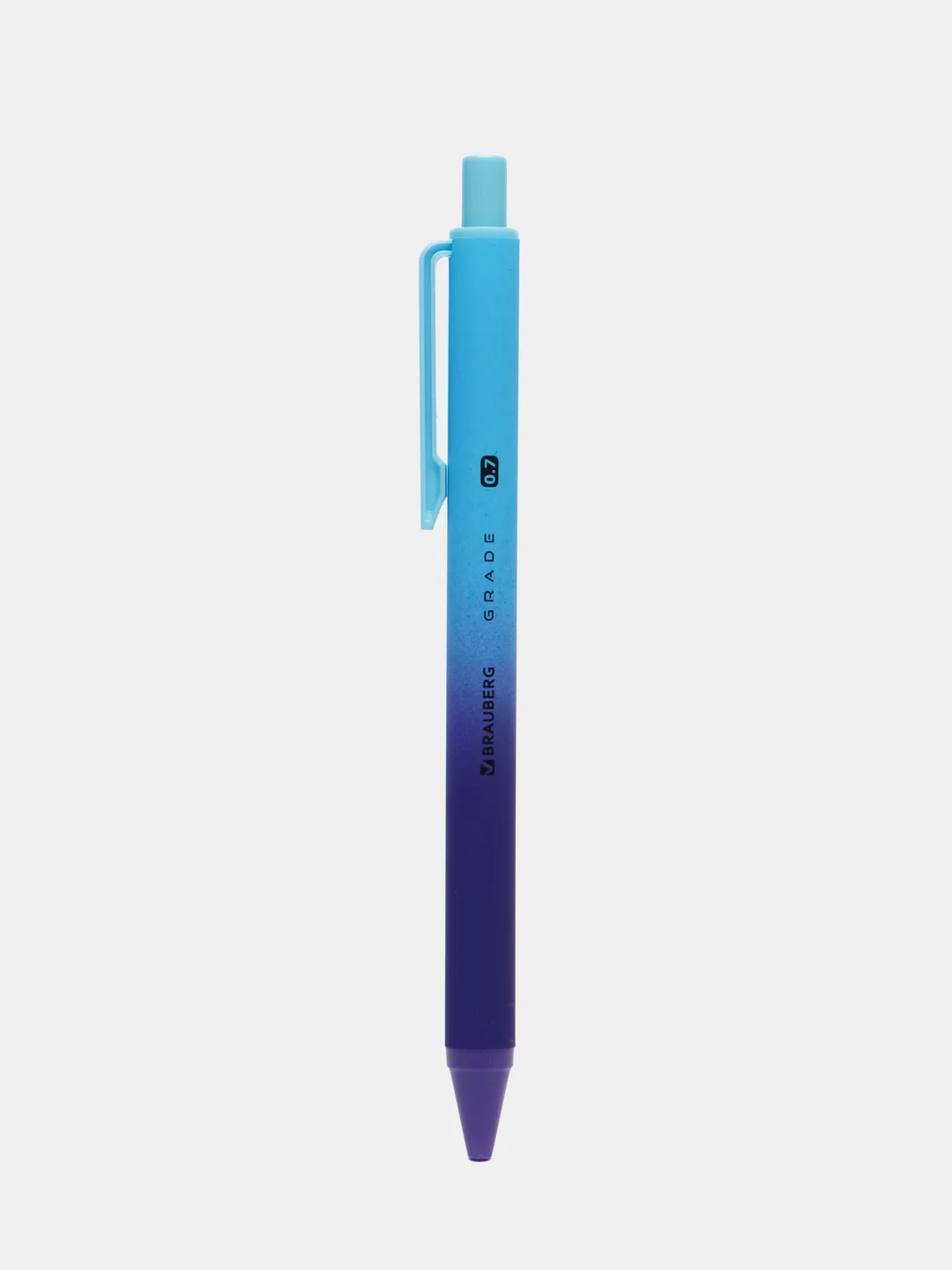 Ручки шариковые автоматические Brauberg Grade, 144206, синие набор 3 шт тонкие для школы