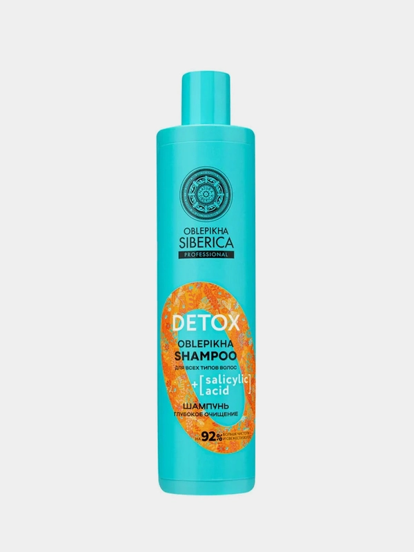 Шампунь для всех типов волос Natura Siberica "Глубокое очищение" Oblepikha Professional