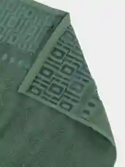 Зелёный хаки полотенце полубанное/банное махровое 45х90 см и 70х140см