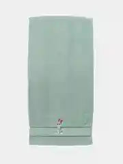 Оливковый полотенце банное махровое 70х140см