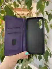 Фиолетовый чехол книжка elitcase для Samsung A15 4G / Самсунг А15 4G