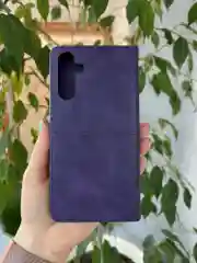 Фиолетовый чехол книжка elitcase для Samsung A15 4G / Самсунг А15 4G