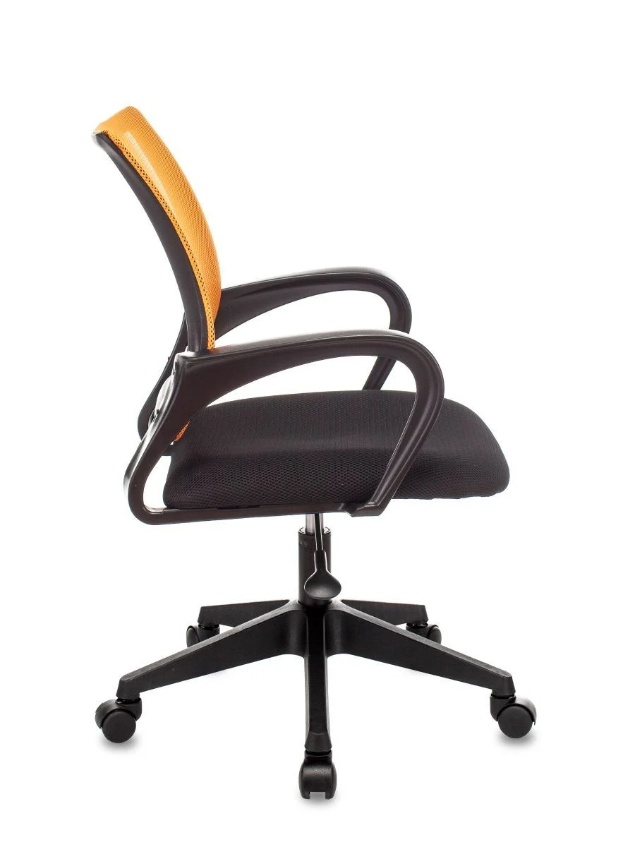 Оранжевый кресло компьютерное офисное Topchairs ST-Basic Бюрократ CH-695NLT
