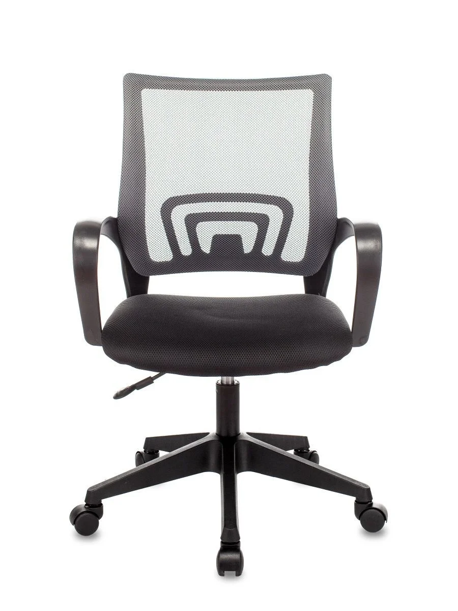 Тёмно-серый кресло компьютерное офисное Topchairs ST-Basic Бюрократ CH-695NLT