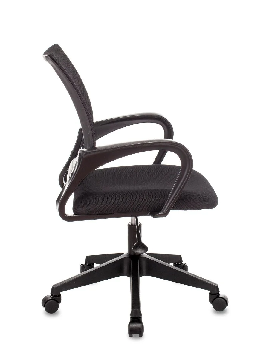 Черный кресло компьютерное офисное Topchairs ST-Basic Бюрократ CH-695NLT