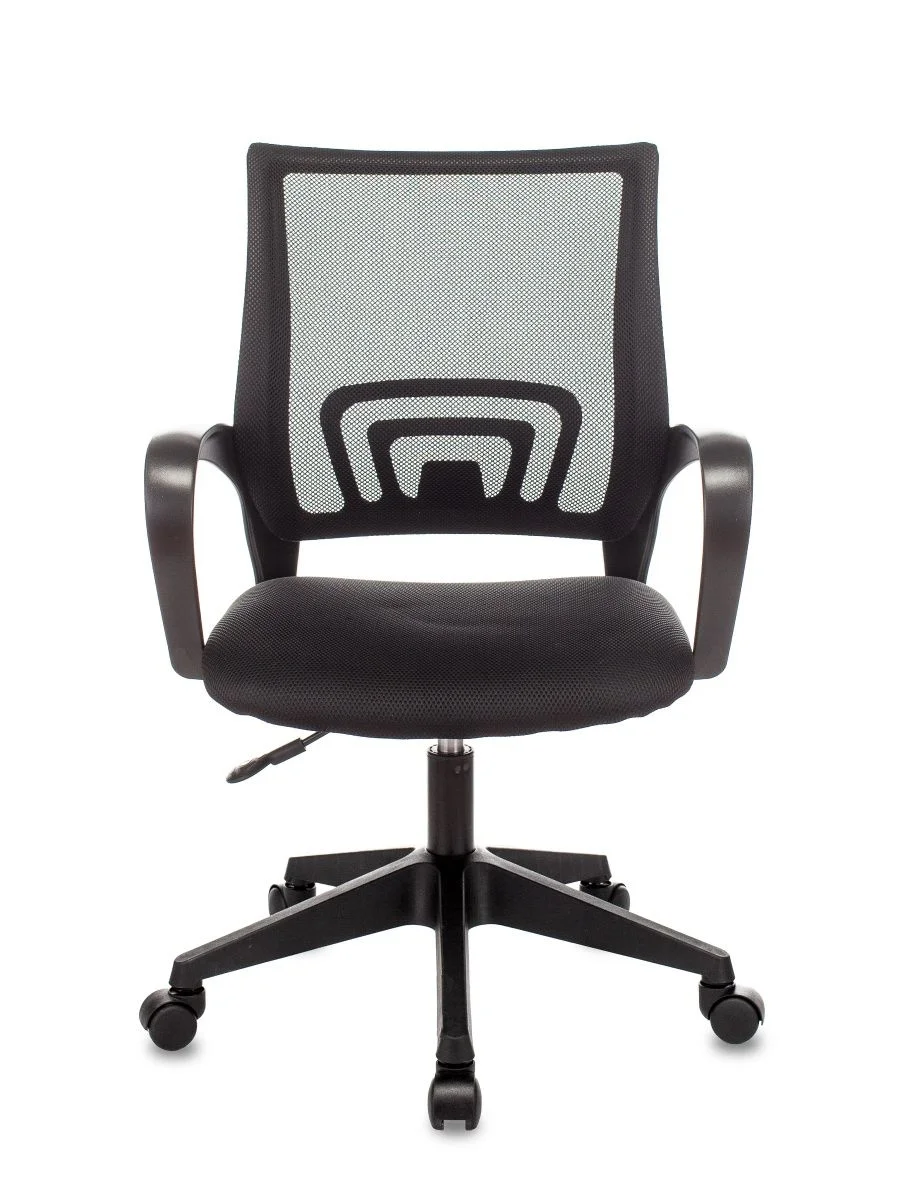 Черный кресло компьютерное офисное Topchairs ST-Basic Бюрократ CH-695NLT