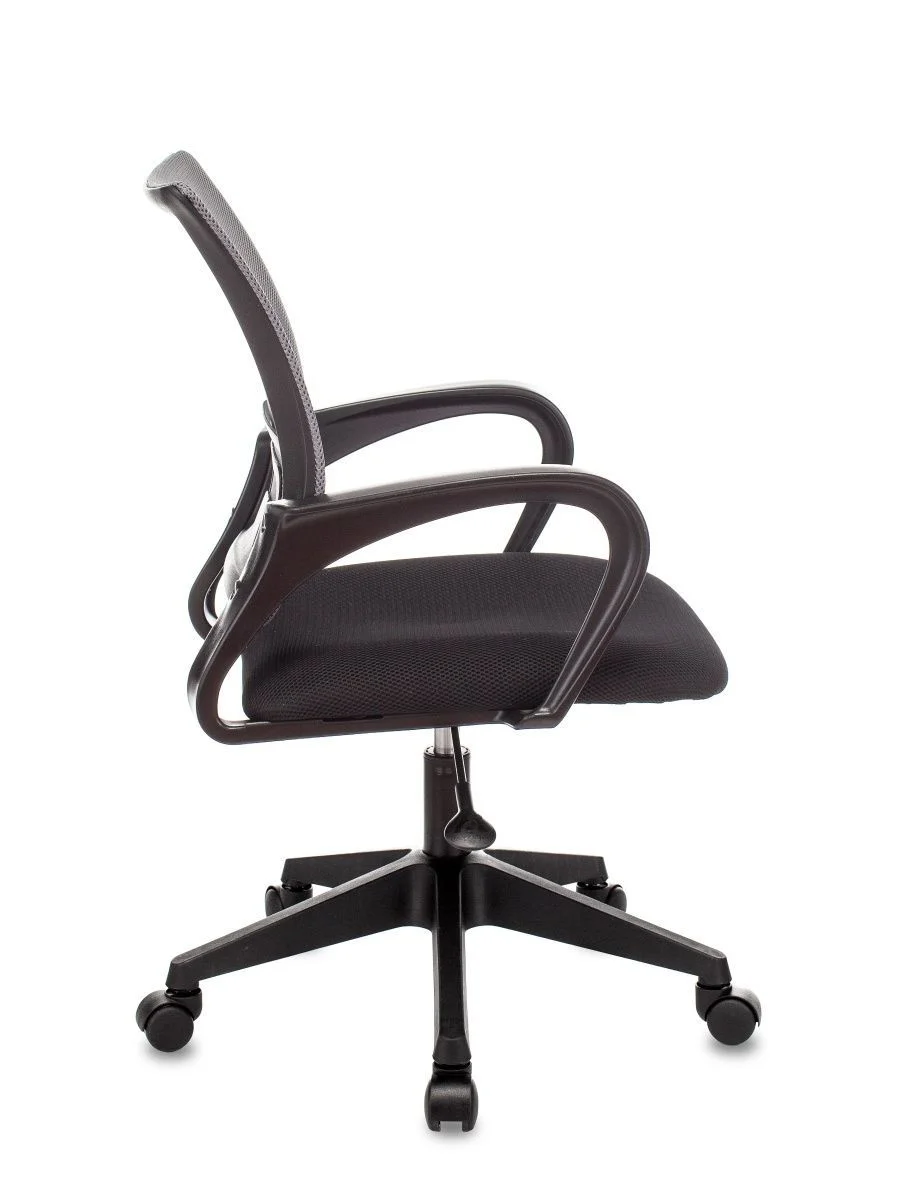 Тёмно-серый кресло компьютерное офисное Topchairs ST-Basic Бюрократ CH-695NLT
