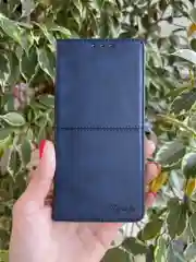 Синий чехол книжка elitcase для Samsung A12 и М12 / Самсунг А12 и М12