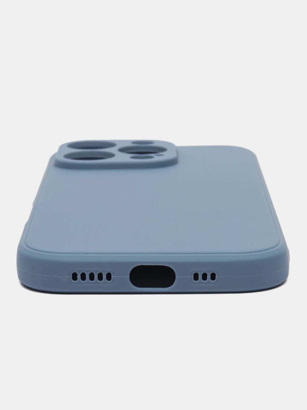 Синий меланж чехол для iPhone 16 / 16 Pro / 16 Pro Max / 16 Plus, айфон 16 / 16 про / 16 про макс