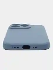 Синий меланж чехол для iPhone 16 / 16 Pro / 16 Pro Max / 16 Plus, айфон 16 / 16 про / 16 про макс
