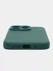 Тёмно-зелёный чехол для iPhone 16 / 16 Pro / 16 Pro Max / 16 Plus, айфон 16 / 16 про / 16 про макс