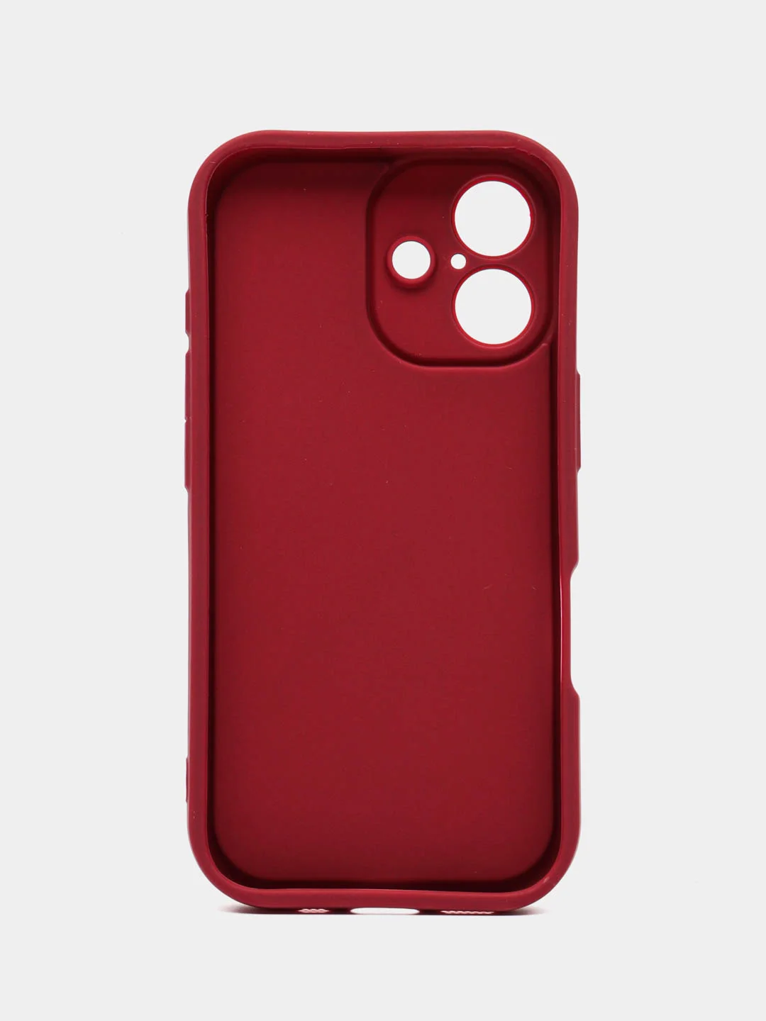 Бордовый чехол для iPhone 16 / 16 Pro / 16 Pro Max/ 16 plus, айфон 16, про, макс, плюс, с бортиками