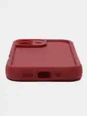 Бордовый чехол для iPhone 16 / 16 Pro / 16 Pro Max/ 16 plus, айфон 16, про, макс, плюс, с бортиками