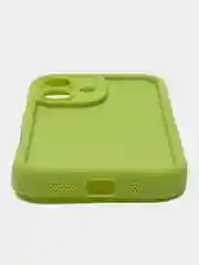 Зеленый чехол для iPhone 16 / 16 Pro / 16 Pro Max/ 16 plus, айфон 16, про, макс, плюс, с бортиками