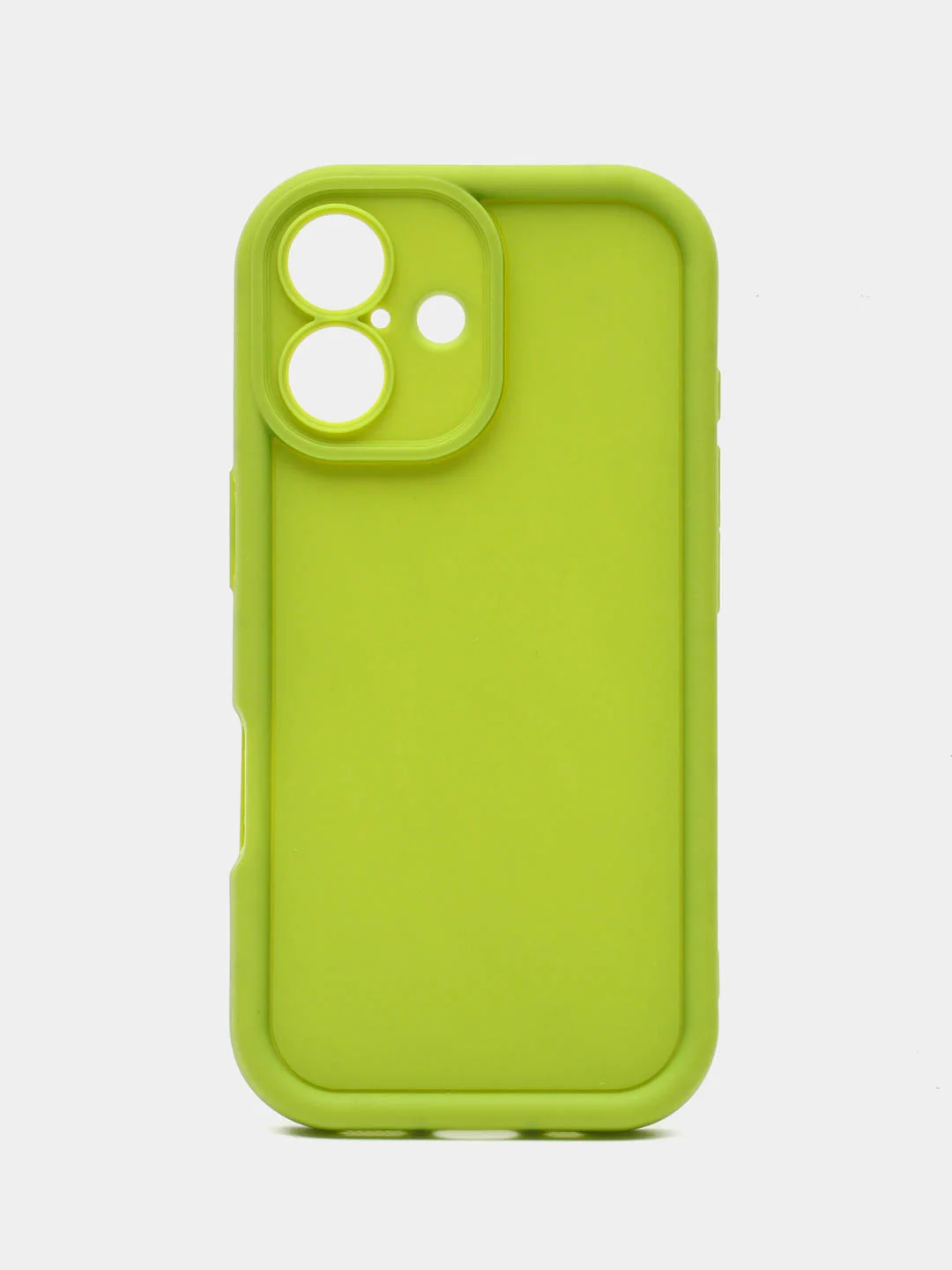 Зеленый чехол для iPhone 16 / 16 Pro / 16 Pro Max/ 16 plus, айфон 16, про, макс, плюс, с бортиками