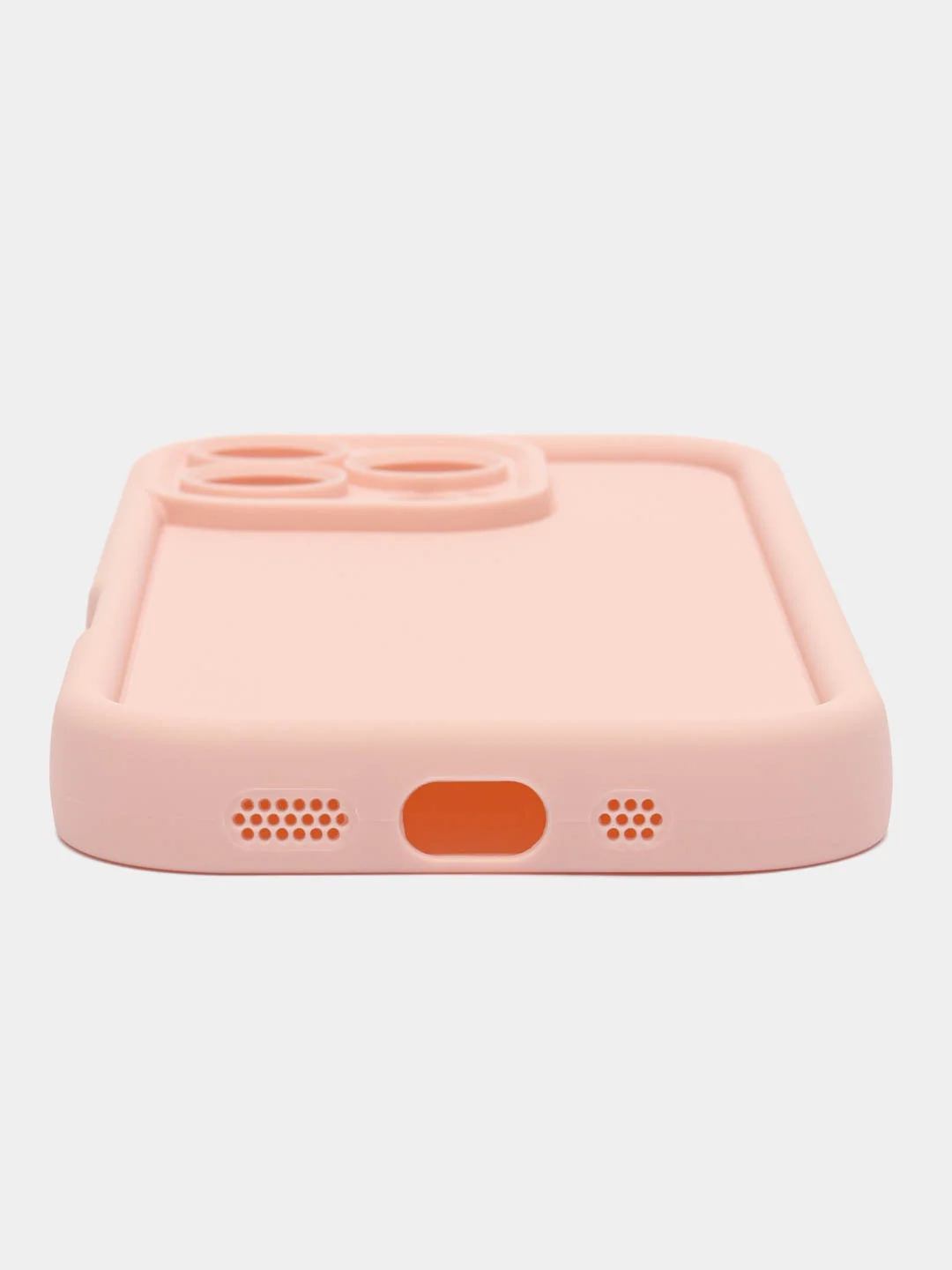 Розовый чехол для iPhone 16 / 16 Pro / 16 Pro Max/ 16 plus, айфон 16, про, макс, плюс, с бортиками