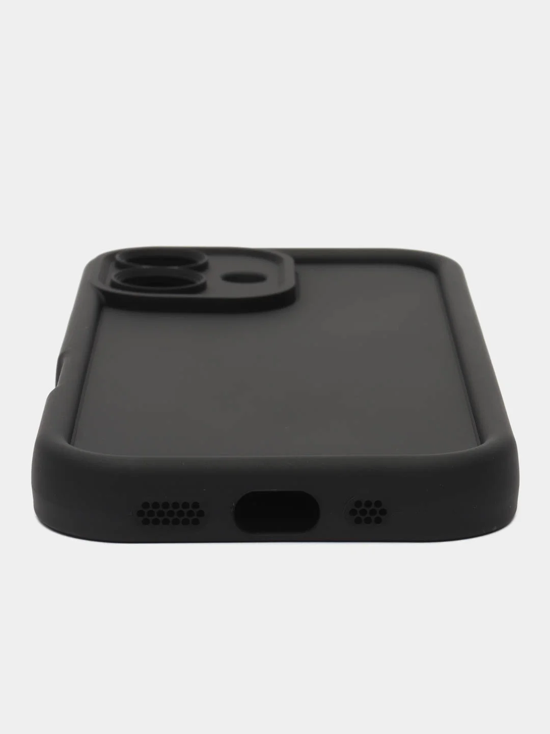 Черный чехол для iPhone 16 / 16 Pro / 16 Pro Max/ 16 plus, айфон 16, про, макс, плюс, с бортиками