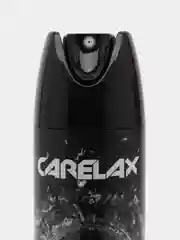 Серый мужской дезодорант антиперспирант для тела CARELAX 150 мл