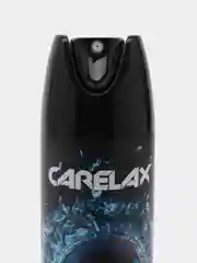 Синий мужской дезодорант антиперспирант для тела CARELAX 150 мл