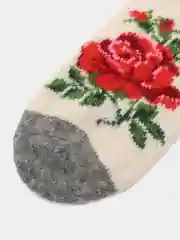 Розовый носки женские, теплые, шерстяные, вязаные, зимние, термоноски, подарок на новый год